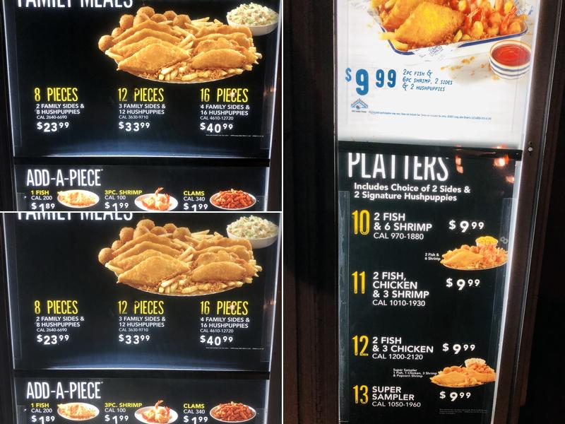 Long John Silver's | A&W (32050) Menu