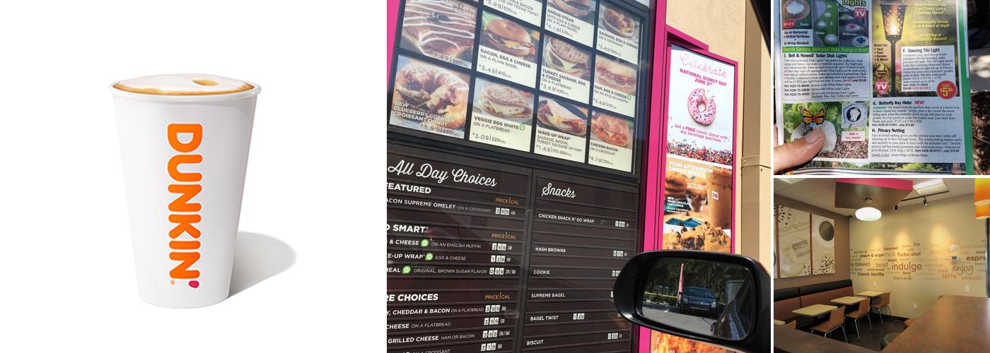 Dunkin' Menu