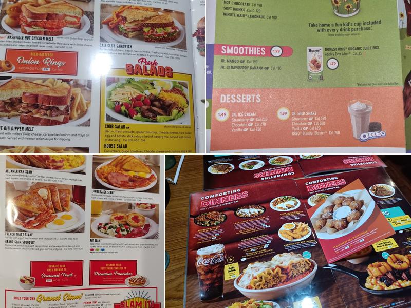Denny's Menu