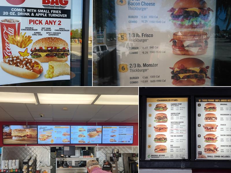Hardee’s Menu