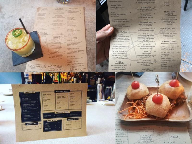 Bodega 88 Menu