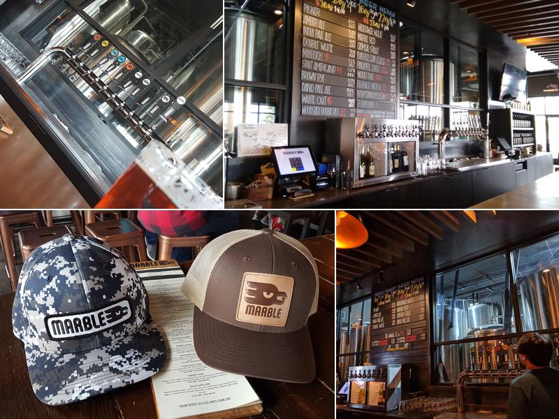 Marble Tap Room Menu