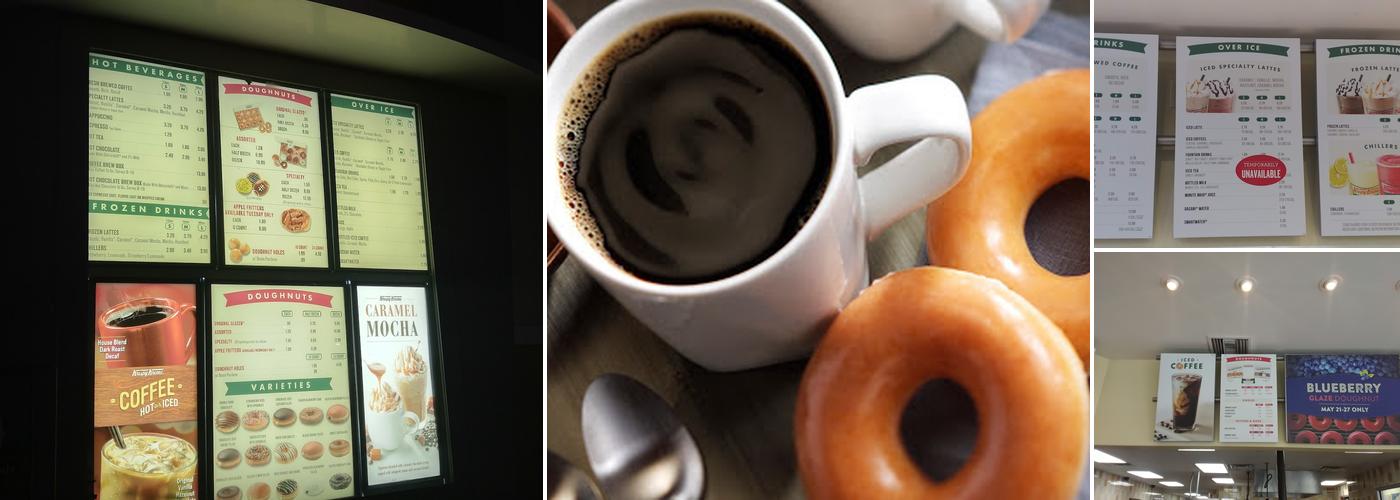 Krispy Kreme Menu
