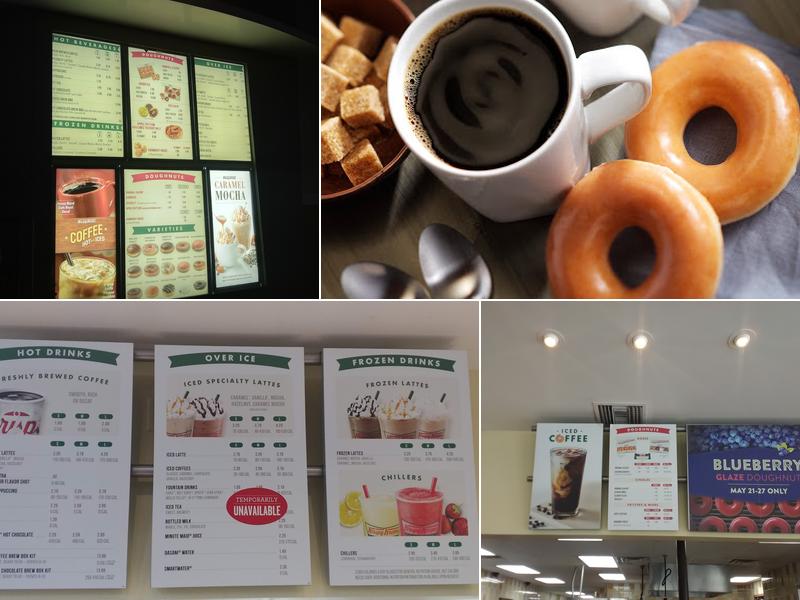 Krispy Kreme Menu