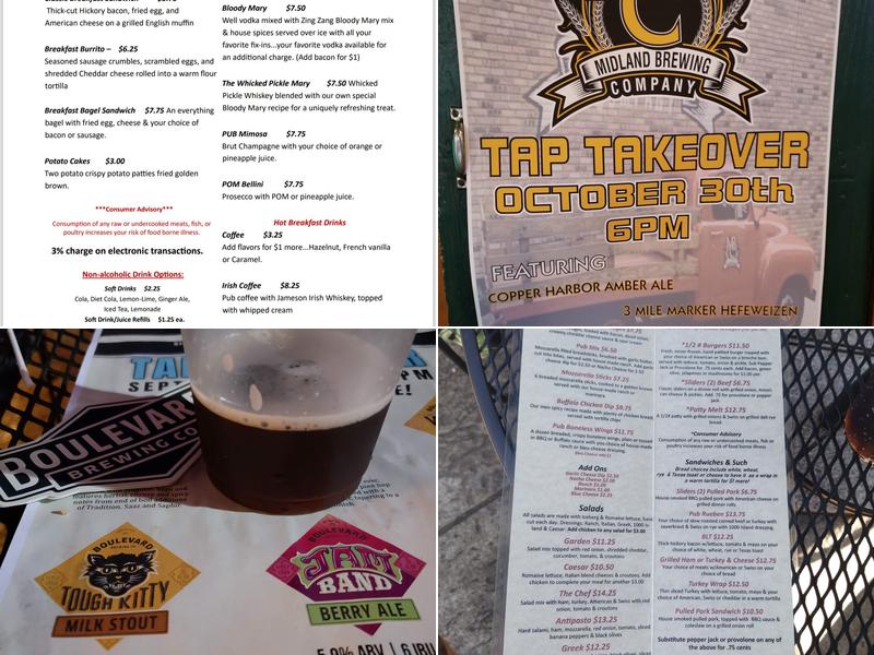 Village Pub Ortonville Menu