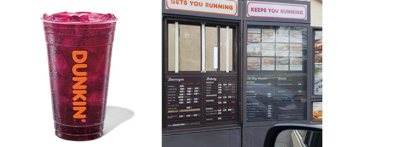 Dunkin' Menu