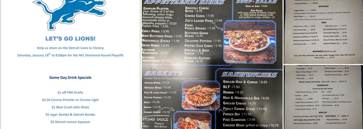 Langston Bar and Grill Menu