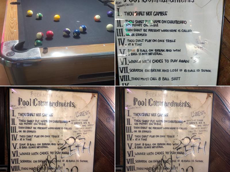 Buzzard Beach Menu