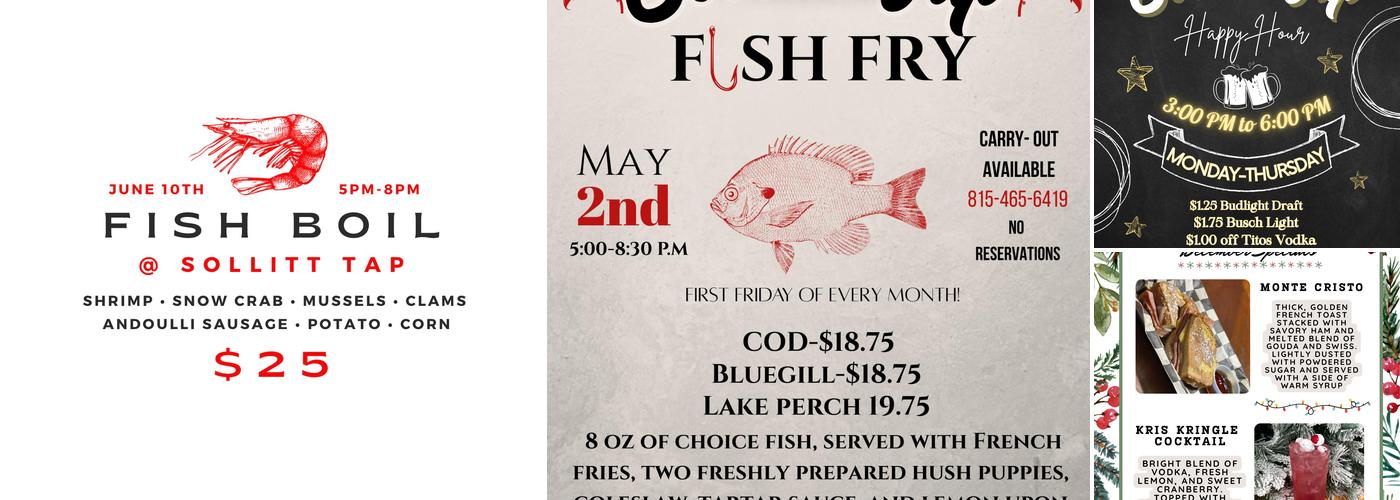 Sollitt Tap Menu
