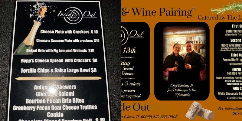 Inside Out Menu