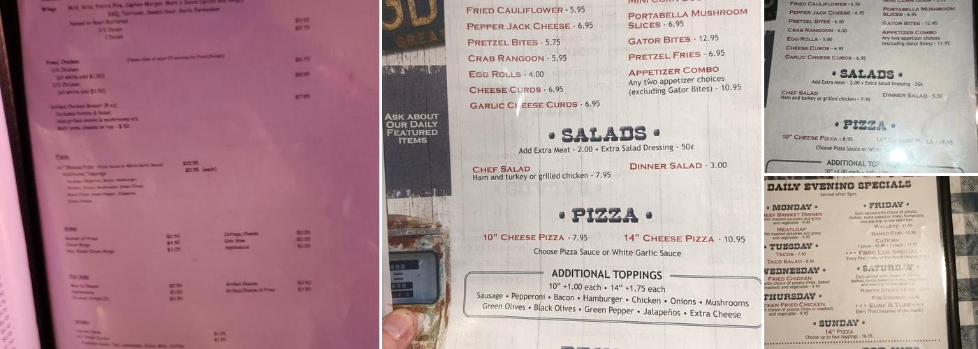 Longbranch Again Inc Menu