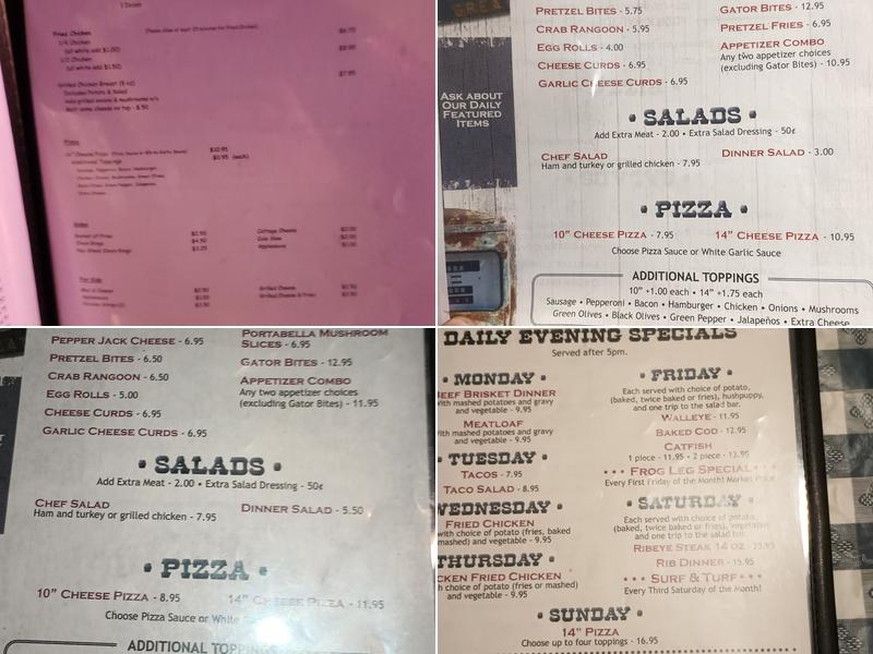 Longbranch Again Inc Menu