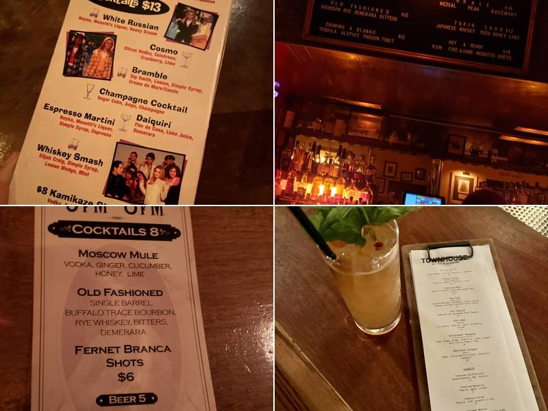 Townhouse Venice Menu