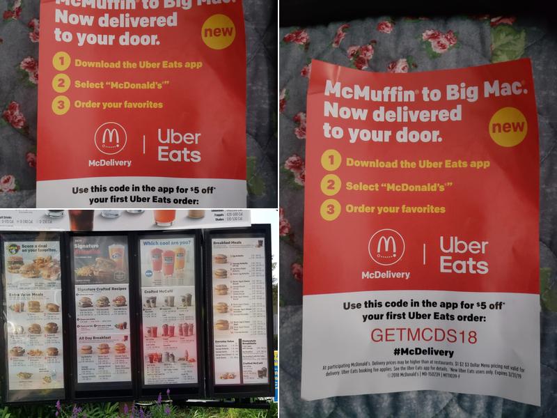 McDonald's Menu