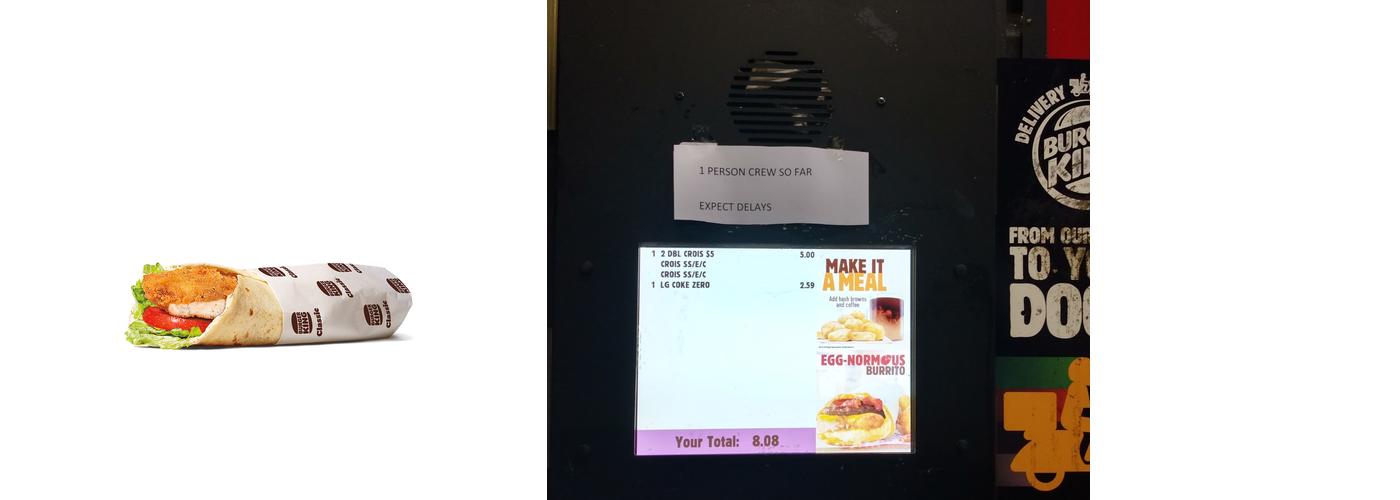 Burger King Menu