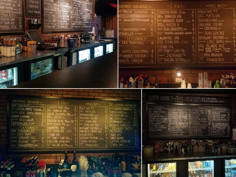 The Brickyard Pub Hollywood Menu