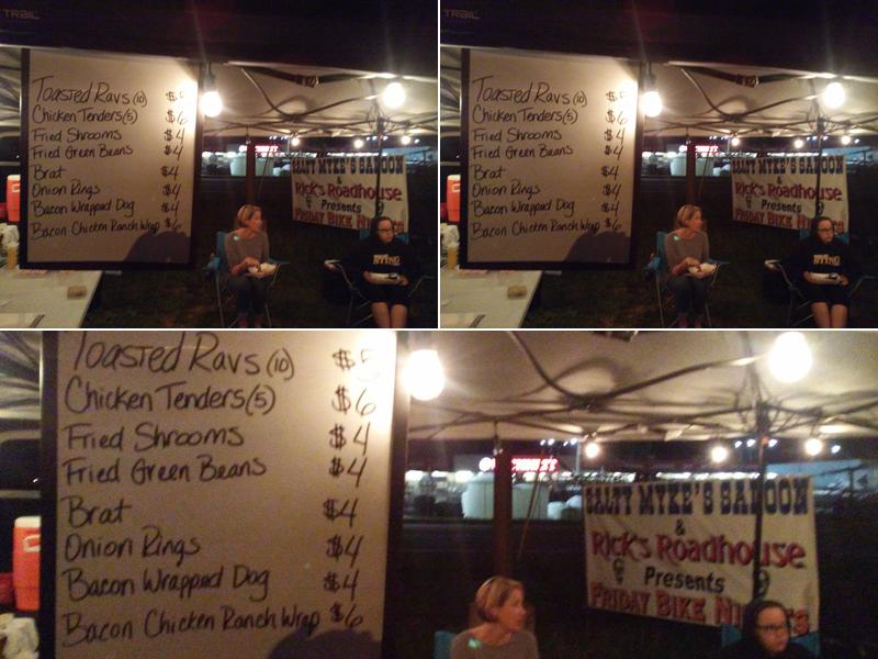 Salty Myke's Saloon Menu