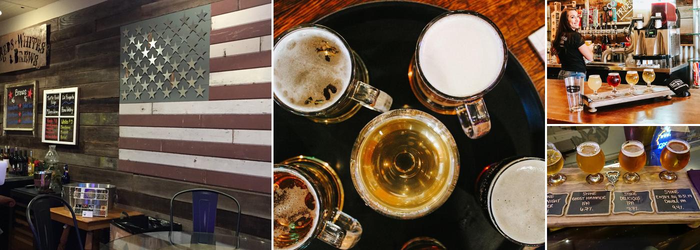 Reds Whites and Brews