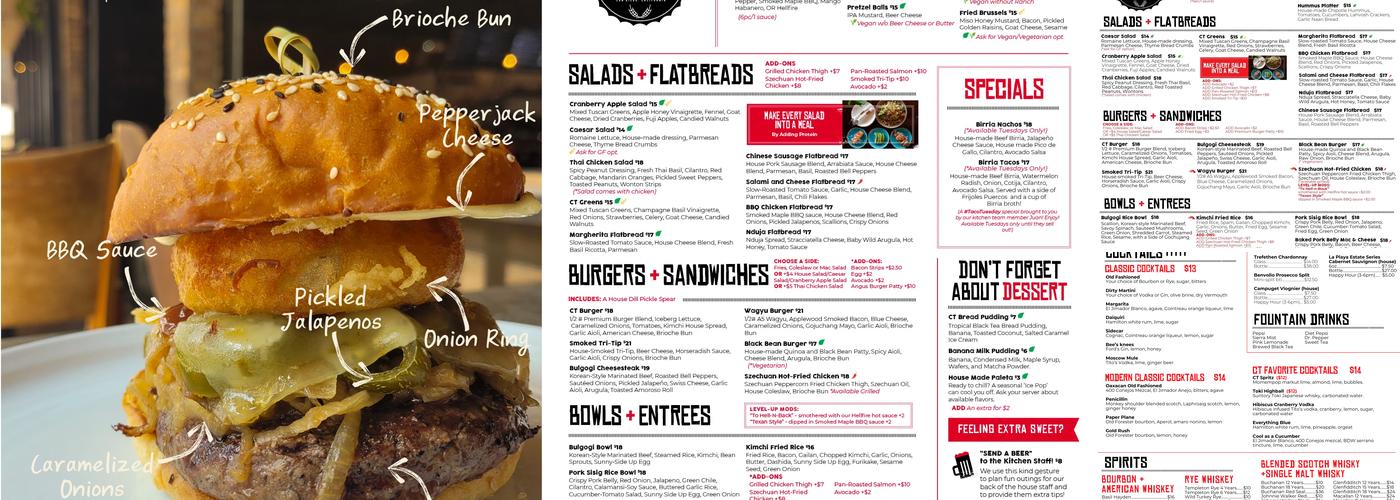 Common Theory Menu