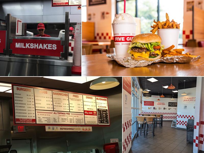 Five Guys Menu