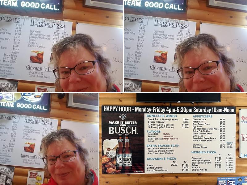 Riverside Pub Menu