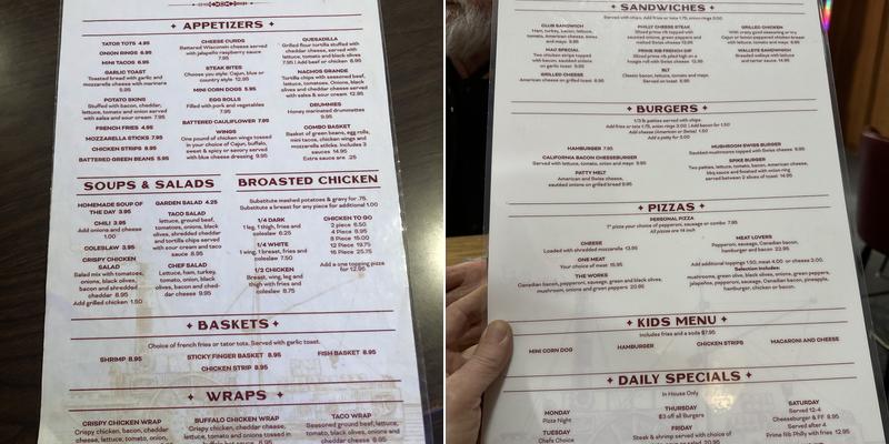 The Landing Menu