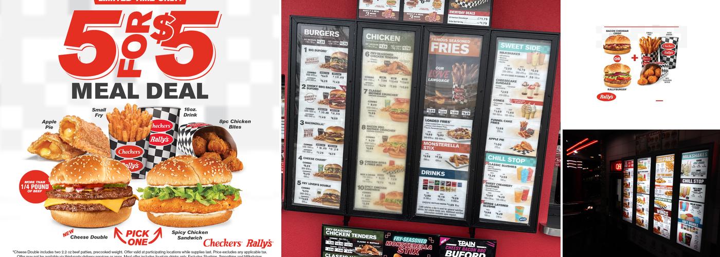 Checkers Menu