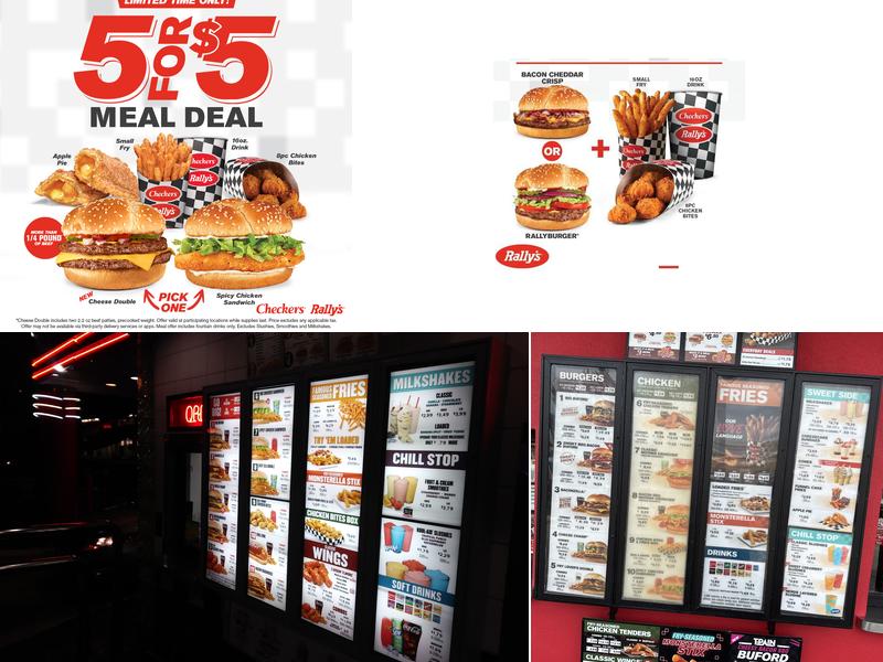 Checkers Menu
