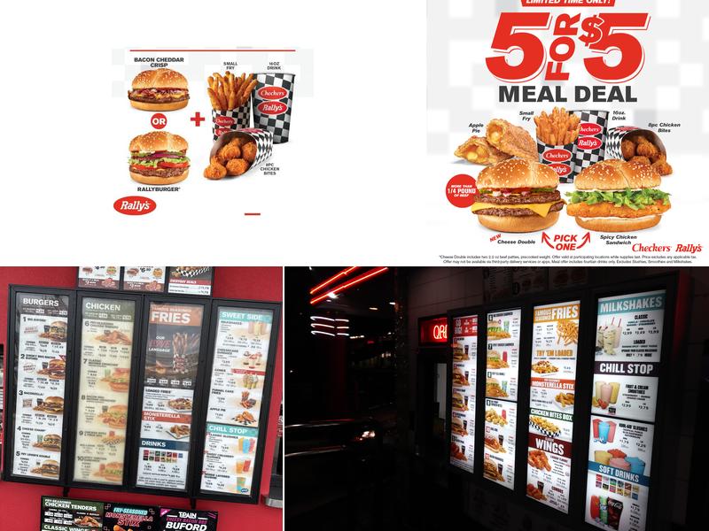 Checkers Menu