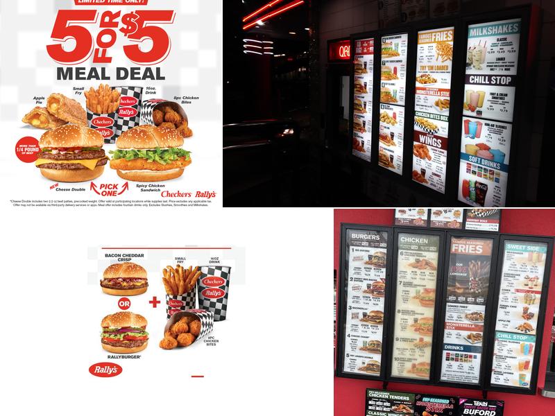 Checkers Menu