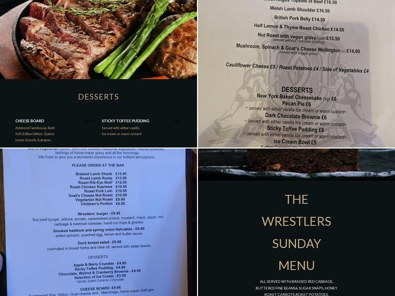 The Wrestlers Menu