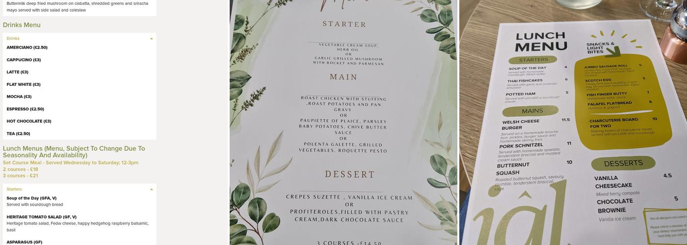 iâl Restaurant Menu