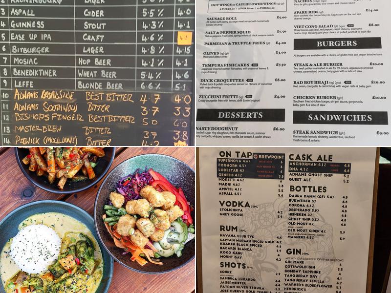 Oliver Cromwell Menu