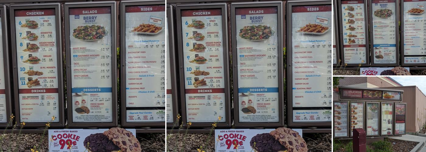 Wendy's Menu