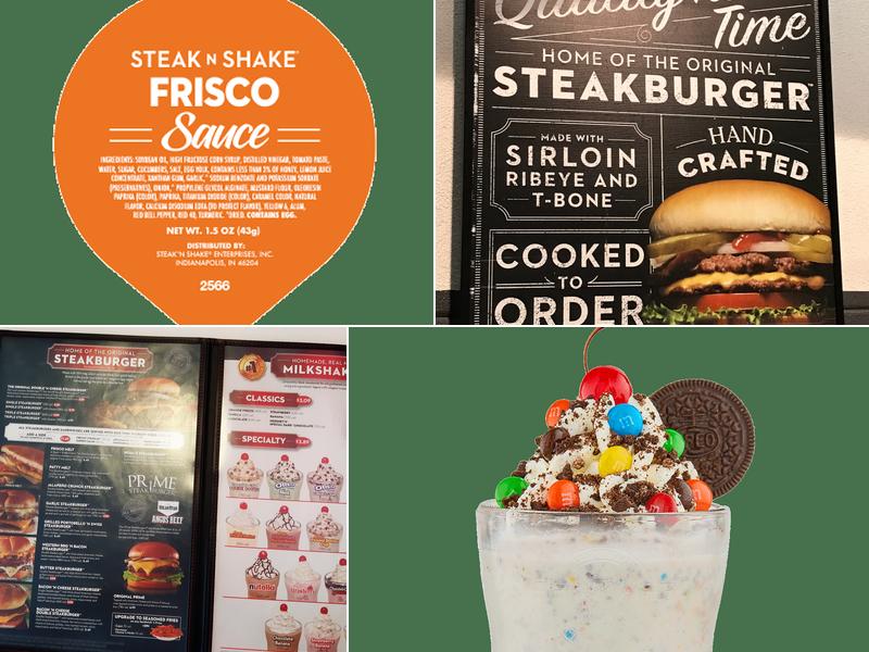 Steak 'n Shake Menu