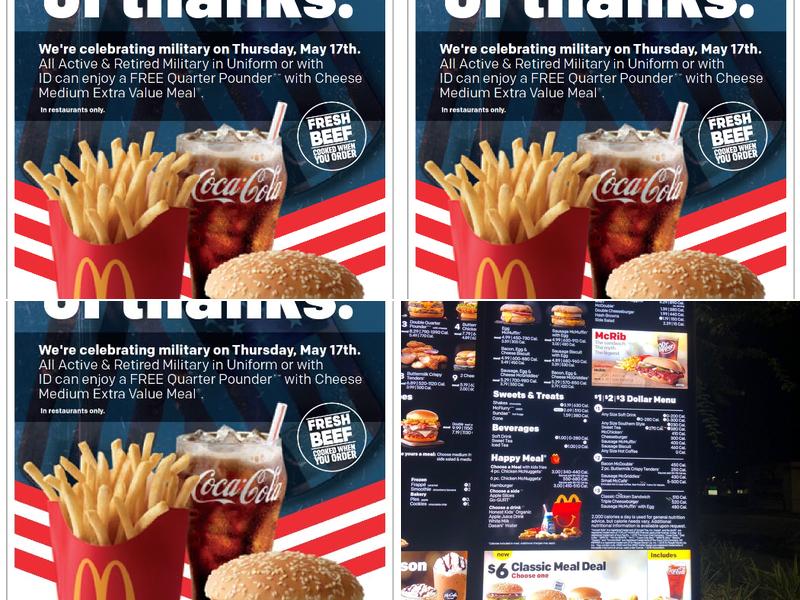McDonald's Menu