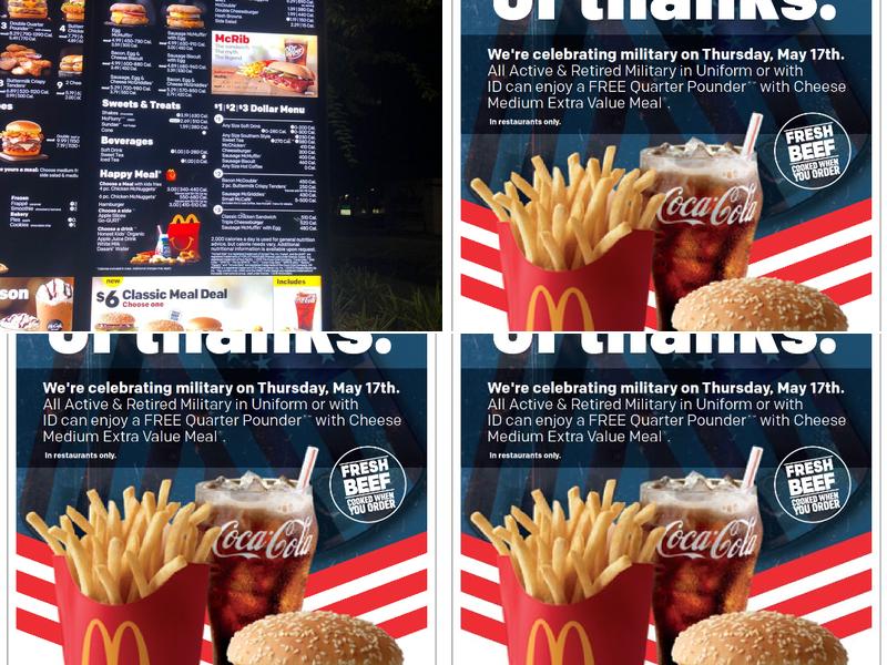 McDonald's Menu