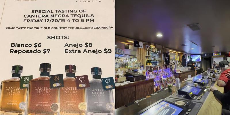 The Paddle Wheel Saloon Menu