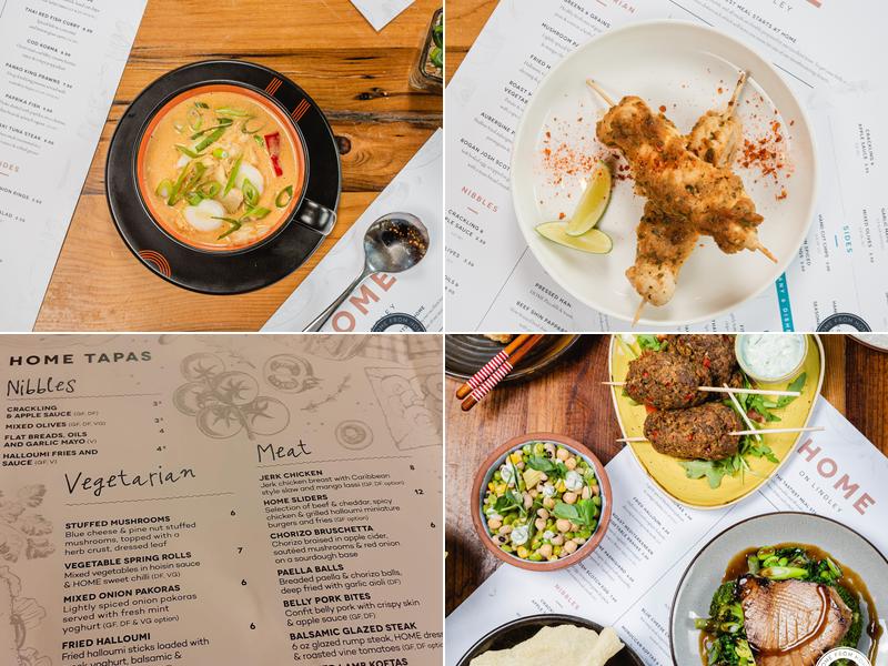 Home on Lindley Menu