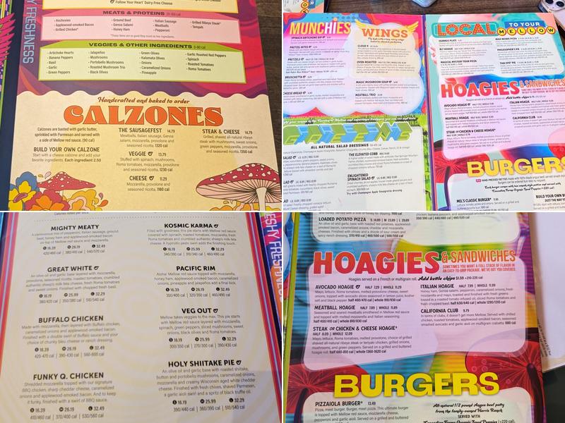 Mellow Mushroom Mount Dora Menu