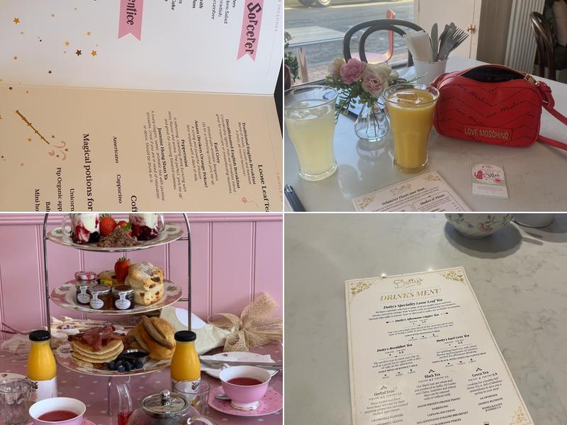 Dotty's Teahouse Menu