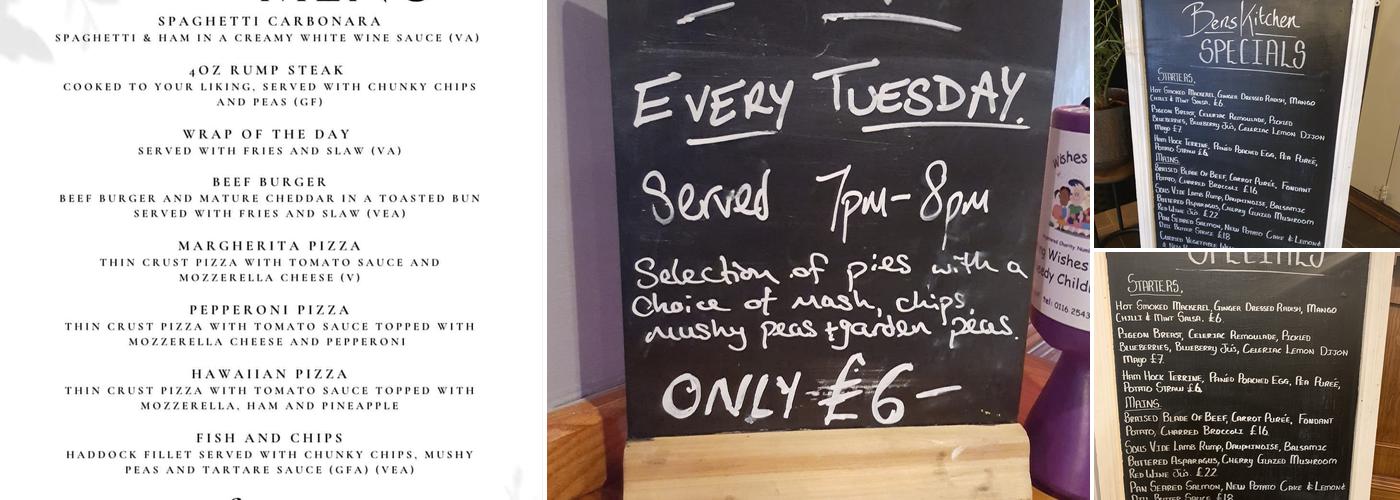 The Old Crown Inn Snarestone Menu