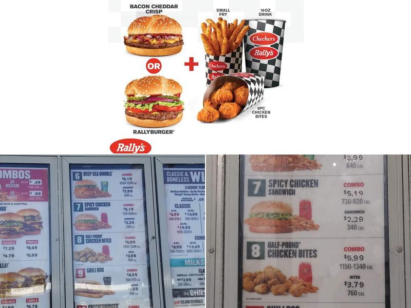 Checkers Menu