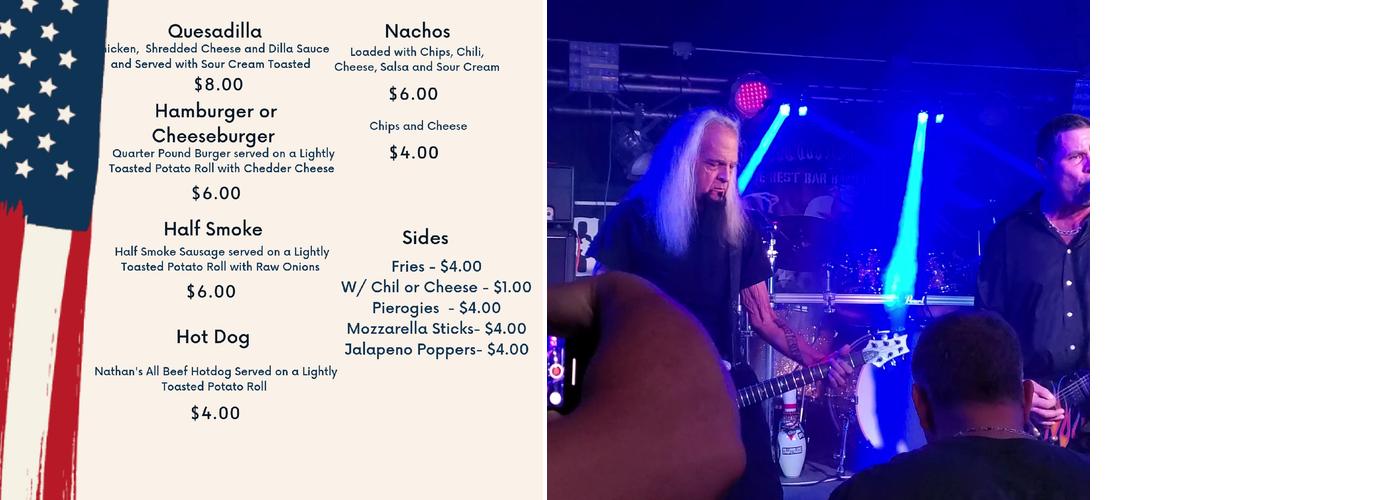 Hotel Charles Llc Menu