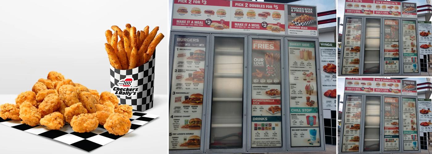 Checkers Menu