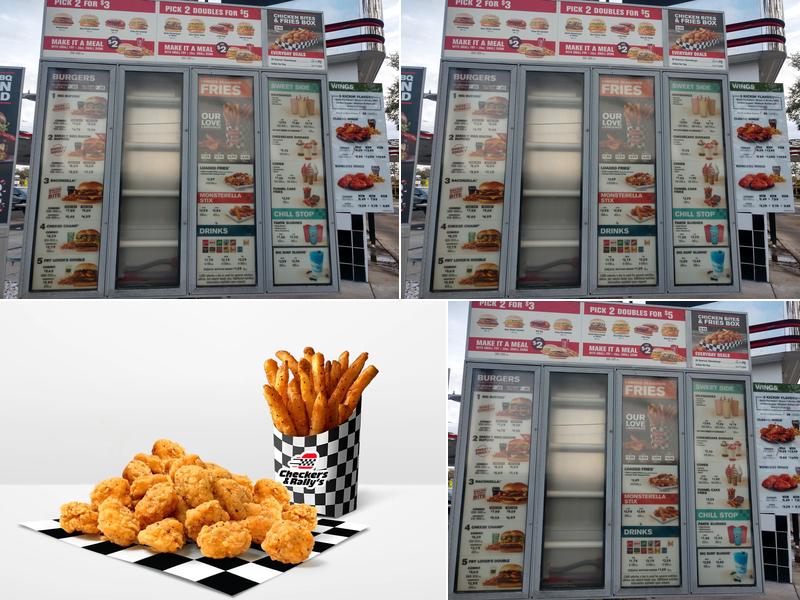 Checkers Menu