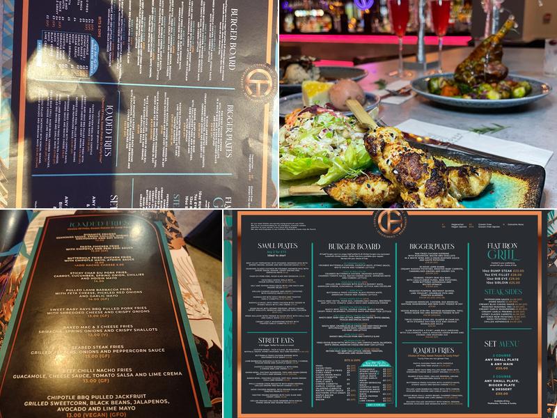 The Courthouse Bolton Menu