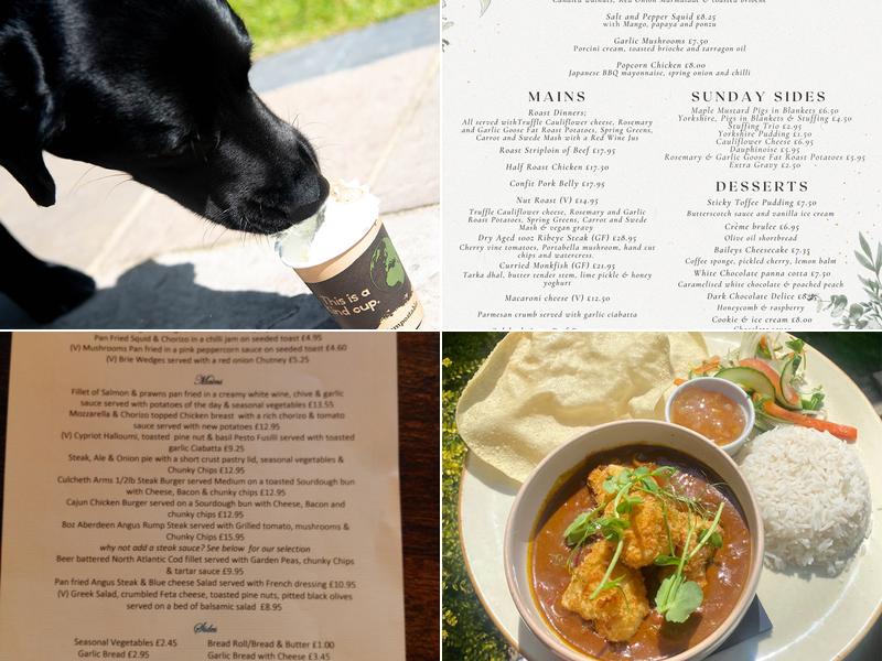 The Culcheth Arms Menu