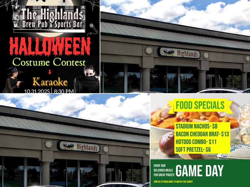 Highlands Brew Pub 390 E 40th Ave, Eugene