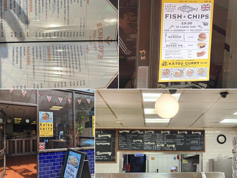 Kennedy's of Goswell Road Menu